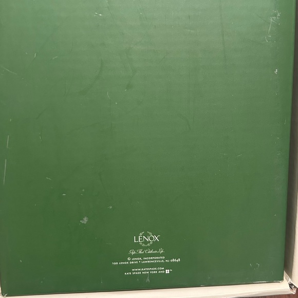 EUC Lenox Kate Spade 2 piece silver plate cake knife/server set - Picture 4 of 5